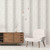 Galerie G78272 - Atmosphere SUBLIME STRIPE GREY Galerie Wallpaper - shown in room setting