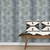 Galerie G78286 - Bazaar Tribal Faded Weave Greys, black Galerie Wallpaper - shown in room setting