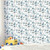 Galerie G78360 - Tiny Tots 2 Construction Blues Galerie Wallpaper - shown in room setting