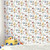 Galerie G78361 - Tiny Tots 2 Construction Red Blue Orange Galerie Wallpaper - shown in room setting