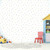 Galerie G78367 - Tiny Tots 2 Dots Primary Galerie Wallpaper - shown in room setting