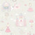 Galerie G78370 - Tiny Tots 2 Fairytale Castles Horses Grey Pinks Galerie Wallpaper roll - luxury design for UK feature walls