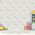 Galerie G78375 - Tiny Tots 2 Farmland Greige Galerie Wallpaper - shown in room setting