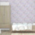 Galerie G78391 - Tiny Tots 2 Mermaids Purple Turquoise Glitter Galerie Wallpaper - shown in room setting