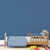 Galerie G78408 - Tiny Tots 2 Glittery Stars Cobalt Blue Glitter Galerie Wallpaper - shown in room setting