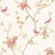 Galerie CG28803 - Rose Garden Trees Birds Pink Galerie Wallpaper roll - luxury design for UK feature walls