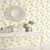 Galerie RG35730 - Rose Garden Vine Roses Yellow Gold Galerie Wallpaper - shown in room setting