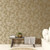 Galerie DWP0250-07 - Emporium Acanthus trail Gold Galerie Wallpaper - shown in room setting