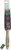 1" Axus Decor Silk Cutter Synthetic Bristle Oval Paint Brush Angled Cut
