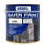 2.5lt Bedec Acrylic Exterior Barn Paint Semi Gloss White For All External Wood