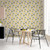 Galerie G45410 - Just Kitchens Citron Botanical Taupe Galerie Wallpaper - shown in room setting