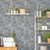 Galerie G45425 - Just Kitchens Herringbone Brick Blues Taupe Galerie Wallpaper - shown in room setting