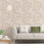 Galerie G45429 - Just Kitchens Herringbone Brick Beige Grey Galerie Wallpaper - shown in room setting