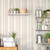 Galerie G45447 - Just Kitchens Multi Stripe Taupe Green Galerie Wallpaper - shown in room setting