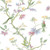 Galerie G78490 - Secret Garden Classic Bird Trail Fresh colours Galerie Wallpaper roll - luxury design for UK feature walls