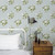 Galerie G78497 - Secret Garden Classic Bouquet Duck egg, green, Galerie Wallpaper - shown in room setting