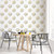 Galerie G78502 - Secret Garden Classic Bouquet Yellow, grey, white Galerie Wallpaper - shown in room setting
