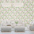 Galerie G78505 - Secret Garden Hummingbirds Lillies Fresh colours Galerie Wallpaper - shown in room setting