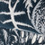 Galerie 81264 - Feel Elephant Leaf Flock Blue Galerie Wallpaper - shown in room setting