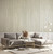 Galerie 64616 - Universe Texture Stripe Sand Beige Galerie Wallpaper - shown in room setting