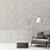 Galerie WH30143 - Welcome Home Bohemian Floral Silver Grey Galerie Wallpaper - texture close-up detail