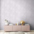 Galerie WH30147 - Welcome Home Botanical Leaves Silver Grey Galerie Wallpaper - shown in room setting