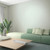 Galerie 32416 - Flora Plain Texture Grey Galerie Wallpaper - shown in room setting Galerie 32416 - Flora Plain Texture Grey Galerie Wallpaper - shown in room setting