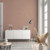 Galerie 32432 - Flora Plain Texture Brown Galerie Wallpaper - shown in room setting Galerie 32432 - Flora Plain Texture Brown Galerie Wallpaper - shown in room setting
