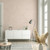 Galerie 34422 - Flora Plain Texture Rose Galerie Wallpaper - shown in room setting Galerie 34422 - Flora Plain Texture Rose Galerie Wallpaper - shown in room setting