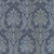 Galerie 28809 - Italian Style Damask Blue Blue Galerie Wallpaper roll - luxury design for UK feature walls