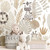 Galerie 14836 - Little Explorers 2 Savannah Heavenly Grey Galerie Wallpaper - shown in room setting