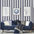 Galerie G68061 - Smart Stripes 3 Heritage Stripe Black Galerie Wallpaper - shown in room setting