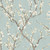 Galerie 1903-1 - Spring Blossom Tree Leaf Turquoise Galerie Wallpaper roll - luxury design for UK feature walls