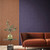 Galerie 39068 - Structura Fabric Effect Copper Galerie Wallpaper - shown in room setting Galerie 39068 - Structura Fabric Effect Copper Galerie Wallpaper - shown in room setting