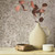 Galerie 34293 - Urban Textures Ornamental Dusky Pink Galerie Wallpaper - shown in room setting