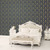 Galerie CI38213 - Classic Silks 4 Damask Traditional Blue Galerie Wallpaper - shown in room setting