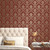 Galerie CI38217 - Classic Silks 4 Damask Traditional Red Galerie Wallpaper - shown in room setting