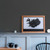 Galerie FL61144 - Flourish Plain Texture Black Galerie Wallpaper - shown in room setting