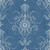 Galerie FC60312 - French Country Damask Traditional Blue Galerie Wallpaper roll - luxury design for UK feature walls