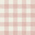 Galerie FC62301 - French Country Check Plaid Pink Galerie Wallpaper roll - luxury design for UK feature walls