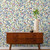 Galerie TJ40801 - Mulberry Tree Wakehurst Multi-Coloured Galerie Wallpaper - shown in room setting