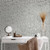 Galerie 65332 - Salt Fiore Silver Grey Galerie Wallpaper - shown in room setting