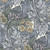 Galerie LB25135-Off The Wall LLB Floral Blue Galerie Wallpaper roll - luxury design for UK feature walls