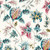 Clarke & Clarke W0198-04 - Secret Garden Contemporary Floral Blue Clarke & Clarke Wallpaper roll - luxury design for UK feature walls