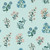 Clarke & Clarke W0194-04 - Secret Garden Contemporary Floral Blue Clarke & Clarke Wallpaper roll - luxury design for UK feature walls