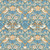Clarke & Clarke W0171-02 - William Morris Designs Birds Blue Clarke & Clarke Wallpaper roll - luxury design for UK feature walls