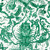 Clarke & Clarke W0213-05 - Mythica Animals Green Clarke & Clarke Wallpaper roll - luxury design for UK feature walls