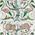 Clarke & Clarke W0219-03 - Mythica Animals Green Clarke & Clarke Wallpaper roll - luxury design for UK feature walls