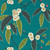 Harlequin HSAW112132 - Salinas Botanical Blue Harlequin Wallpaper roll - luxury design for UK feature walls