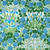 Morris & Co MVOW217352 - Bedford Park Contemporary Floral Blue Morris & Co. Wallpaper roll - luxury design for UK feature walls